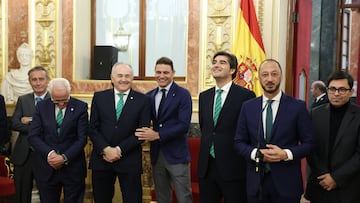 El Betis, en el Congreso de los Diputados.