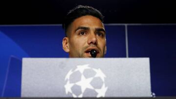 Falcao: "Me genera emoci¨®n volver al estadio del Atleti"