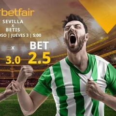 Sevilla FC vs. Real Betis: horario, TV, estadísticas, clasificación y pronósticos