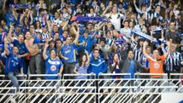Los aficionados del Getafe se dejarán notar en el Bernabéu.
