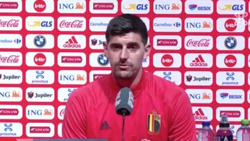 Courtois: "No es cierto que tuviese un trato para ir al Barça"