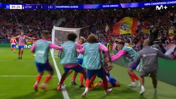 El Metropolitano, en trance: el milagroso gol de Giménez para ganar