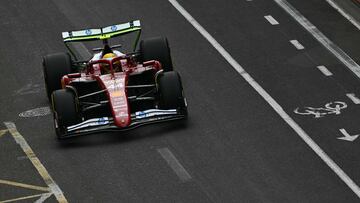 Lewis Hamilton (Ferrari SF-25). Bakú, Azerbaiyán. F1 2025.