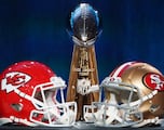 Are the Chiefs or the 49ers the home team for Super Bowl LVIII? What colors will they wear?