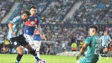 Racing y Tigre empatan en un partidazo