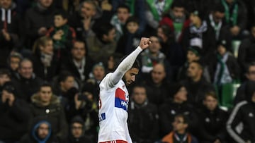 Nabil Fekir, con el Lyon.