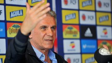 El t&eacute;cnico de la Selecci&oacute;n Colombia, Carlos Queiroz. 