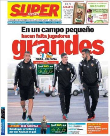 Portadas de la prensa deportiva