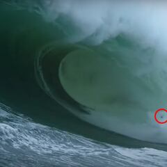 Mavericks en modo picadora: 6 surfistas, cazados
