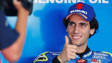 MotoGP - Malaysian Grand Prix - Sepang International Circuit, Sepang, Malaysia - November 3, 2018 Team Suzuki Ecstar's Alex Rins during practice. REUTERS/Lai Seng Sin