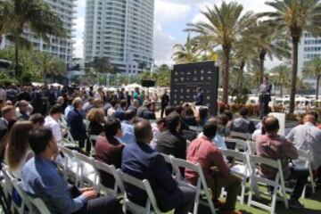 La presentación de El Clásico en Miami en imágenes