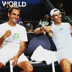 Federer explica la razón por la que no estuvo en la boda de Rafa Nadal