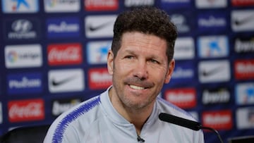 Simeone: "Sabemos que hasta que no termine el mercado no vamos a estar tranquilos"