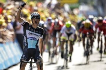  Zdenek Stybar ganó la sexta etapa del Tour 2015.