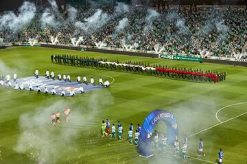 Así fue la ceremonia previo al Santos Laguna vs Cruz Azul en la ida de la Final de la Liga MX