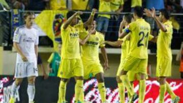 El Madrid empató en El Madrigal (2-2).