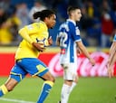 Las Palmas 2-2 Espanyol: resumen, goles y resultado