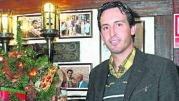 <b>BRINDIS. </b>Emery espera un 2009 con éxitos para el Valencia.