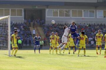 Pereira le ganó la salida a Figueroa y puso el 2-0.