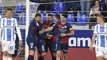 Huesca 2- Leganés 1: goles, resumen y resultado del partido