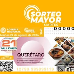 Resultados Sorteo Mayor 3941: lista de ganadores y premios, hoy 27 de agosto del 2024