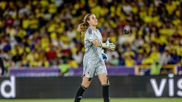 Catalina Pérez, arquera de la Selección Colombia Femenina