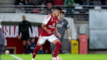 Yriarte, ante el Castilla.