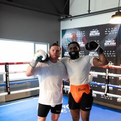 Sparrings de lujo para el combate del año: Canelo y Crawford, con los más grandes