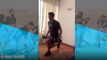 Iquique mostró el particular entrenamiento de sus jugadores