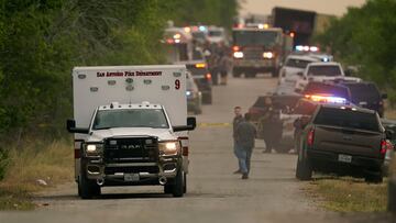 Migrantes mexicanos hallados en tráiler de Texas provenían de ocho estados