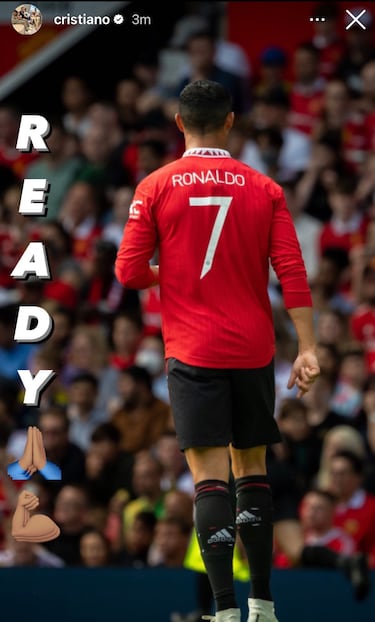 Cristiano está ‘ready’
