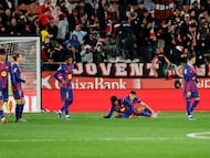 16/02/26 PARTIDO PRIMERA DIVISION JORNADA 24
GIRONA - BARCELONA
SEGUNDO GOL FRAN BELTRAN 2-1 TRISTEZA JULES KOUNDE