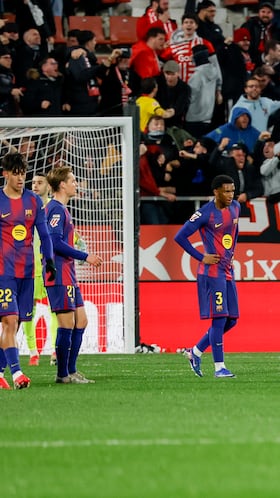 16/02/26 PARTIDO PRIMERA DIVISION JORNADA 24
GIRONA - BARCELONA
SEGUNDO GOL FRAN BELTRAN 2-1 TRISTEZA JULES KOUNDE