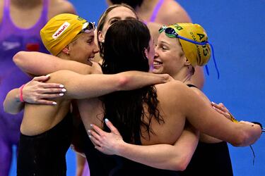 La carrera del siglo: Titmus destrona con r谷cord a Ledecky