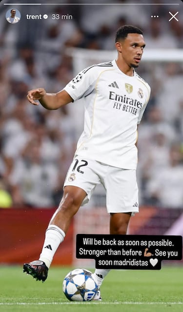 Trent, KO... ¡entre 6 y 8 semanas!