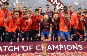 Al-Ahli 3-5 Barcelona: Friendly in Doha in pictures