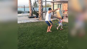 Isco and son having more fun