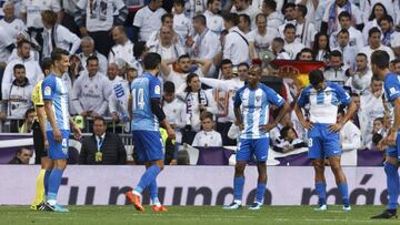 25/11/17 PARTIDO PRIMERA DIVISION
REAL MADRID - MALAGA
TRISTEZA DEL MALAGA