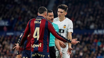 15/02/26 PARTIDOL PRIMERA DIVISION JORNADA 24
LEVANTE - VALENCIA DERBI
DELA DE LA FUENTE ARBIRO ORTIZ ARIAS PEPELU