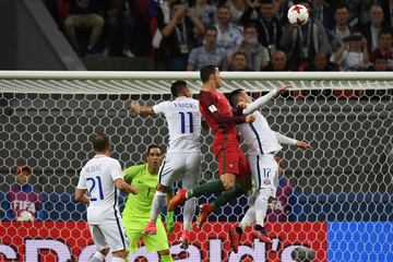 Las mejores imágenes del Portugal-Chile en Kazán