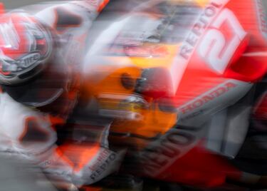 Iker Lecuona Gascón de Honda Racing Corporation durante la clasificación del Gran Premio de España.