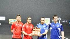 La gran final del Parejas calienta motores en el front¨®n Bizkaia