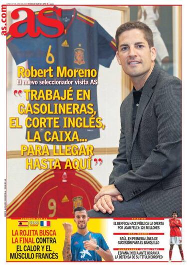 La afición cree a Robert Moreno
