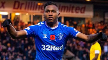 Alfredo Morelos ha anotado 75 goles con Rangers