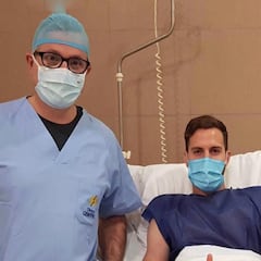 Iván Calero inicia una carrera para recuperarse que durará siete meses