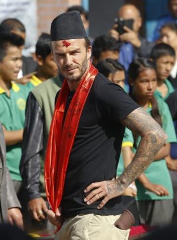 El David Beckham más solidario