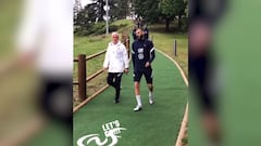 El vídeo que define la buena relación de Benzema con Deschamps