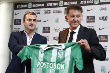 El entrenador risaraldense volvió al equipo verde luego de cuatro años. "Hay unas ganas enorme de cumplirle a toda la afición", aseguró.