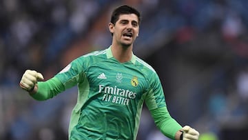 Courtois entrena con normalidad y apunta al once contra el Elche