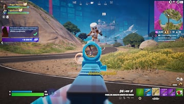 fortnite misiones odisea mision inflige daño a oponentes con armas raras o superiores